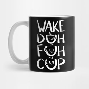 Coffee Alarm Clock (white) Mug